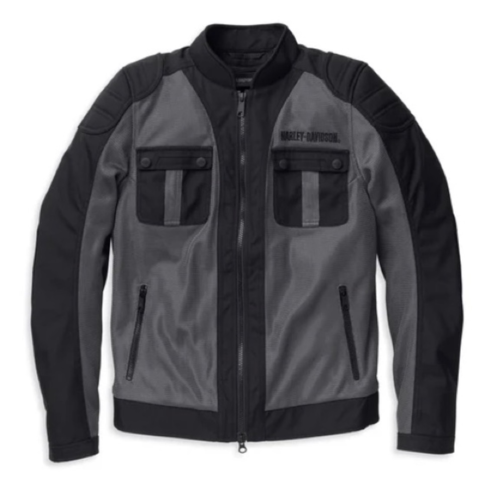 Harley-Davidson Women's Zephyr Mesh Riding Jacket w/ Zip-out Liner